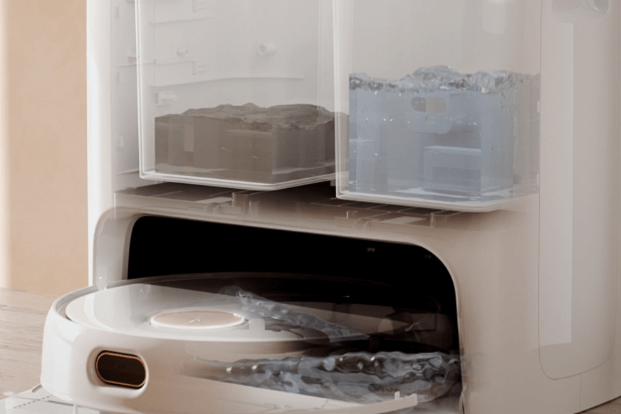 Принцип работы станции очистки салфеток Yeedi Floor 3 Station